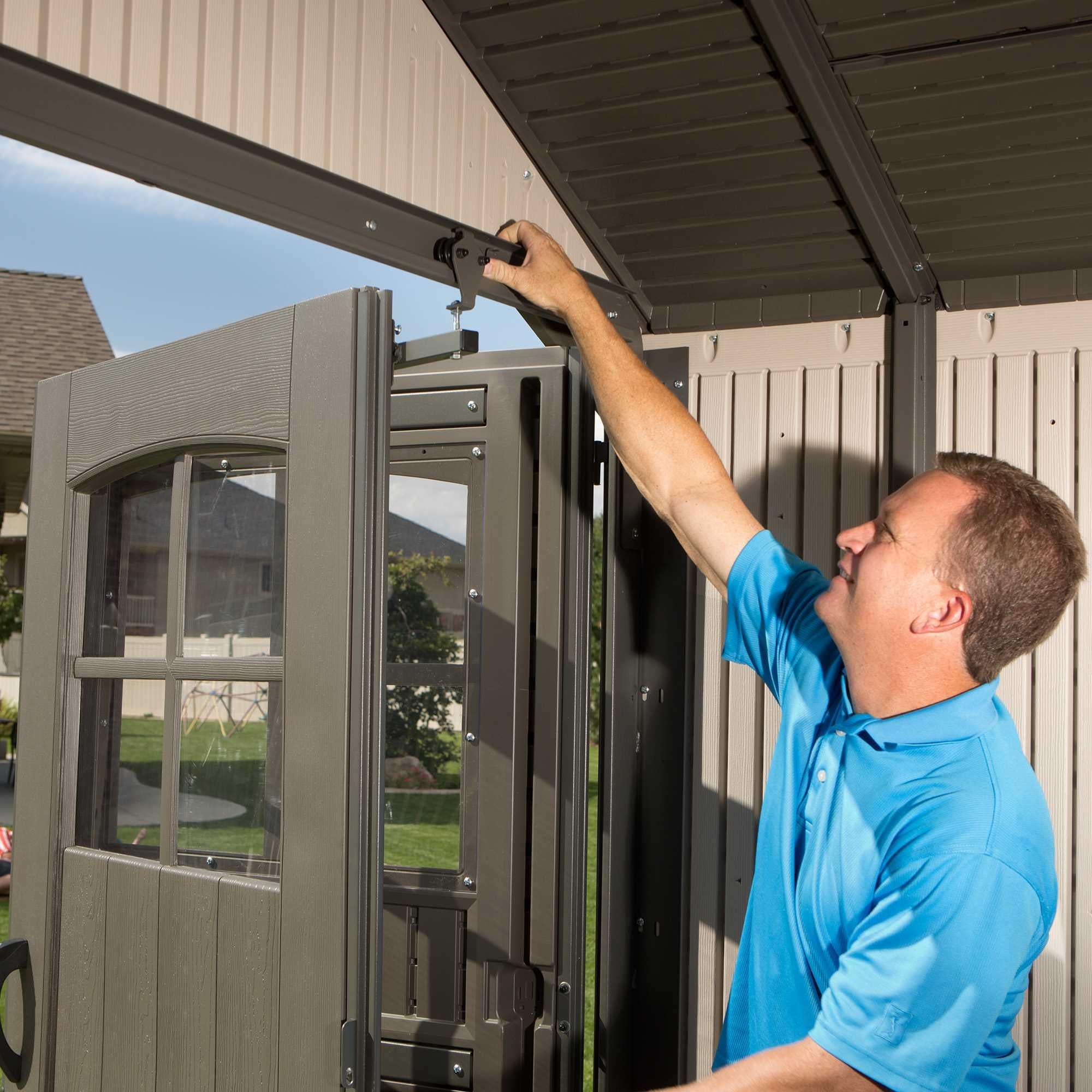 Lifetime 11 Ft. X 18.5 Ft. Outdoor Storage Shed - 60236