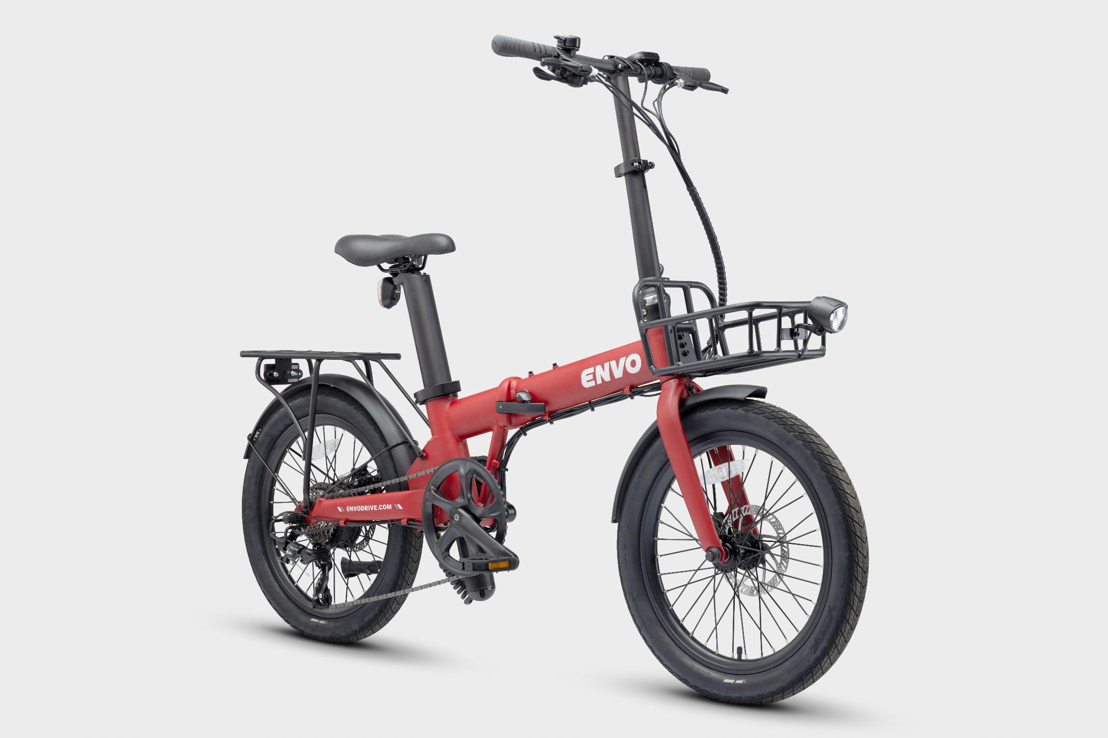 ENVO Lynx 20" Electric Bike FOENV35W12.8A-RED-23