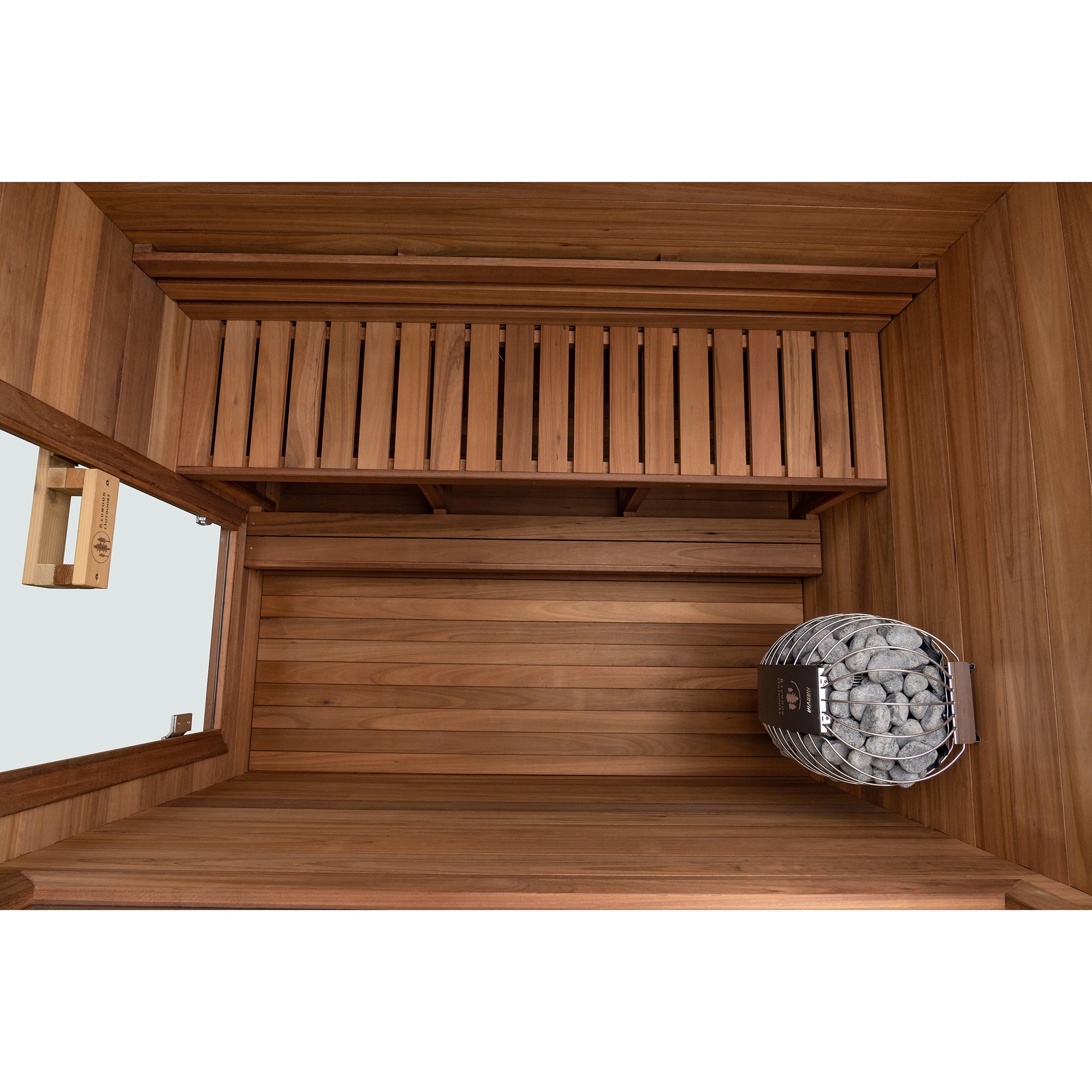 Redwood Outdoors 3-Person Oasis Outdoor Sauna SN-CBK-E3K001F