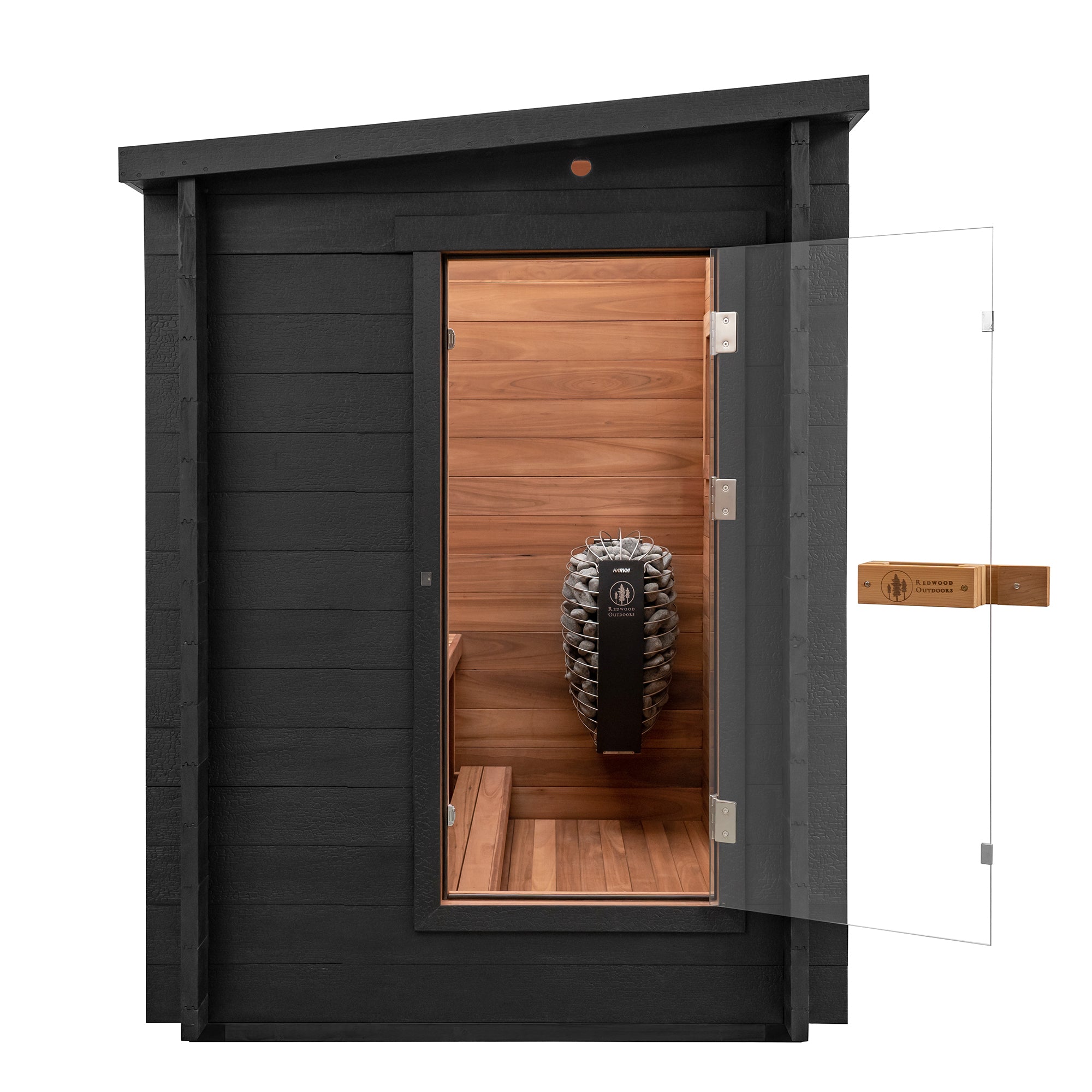 Redwood Outdoors 3-Person Oasis Outdoor Sauna SN-CBK-E3K001F
