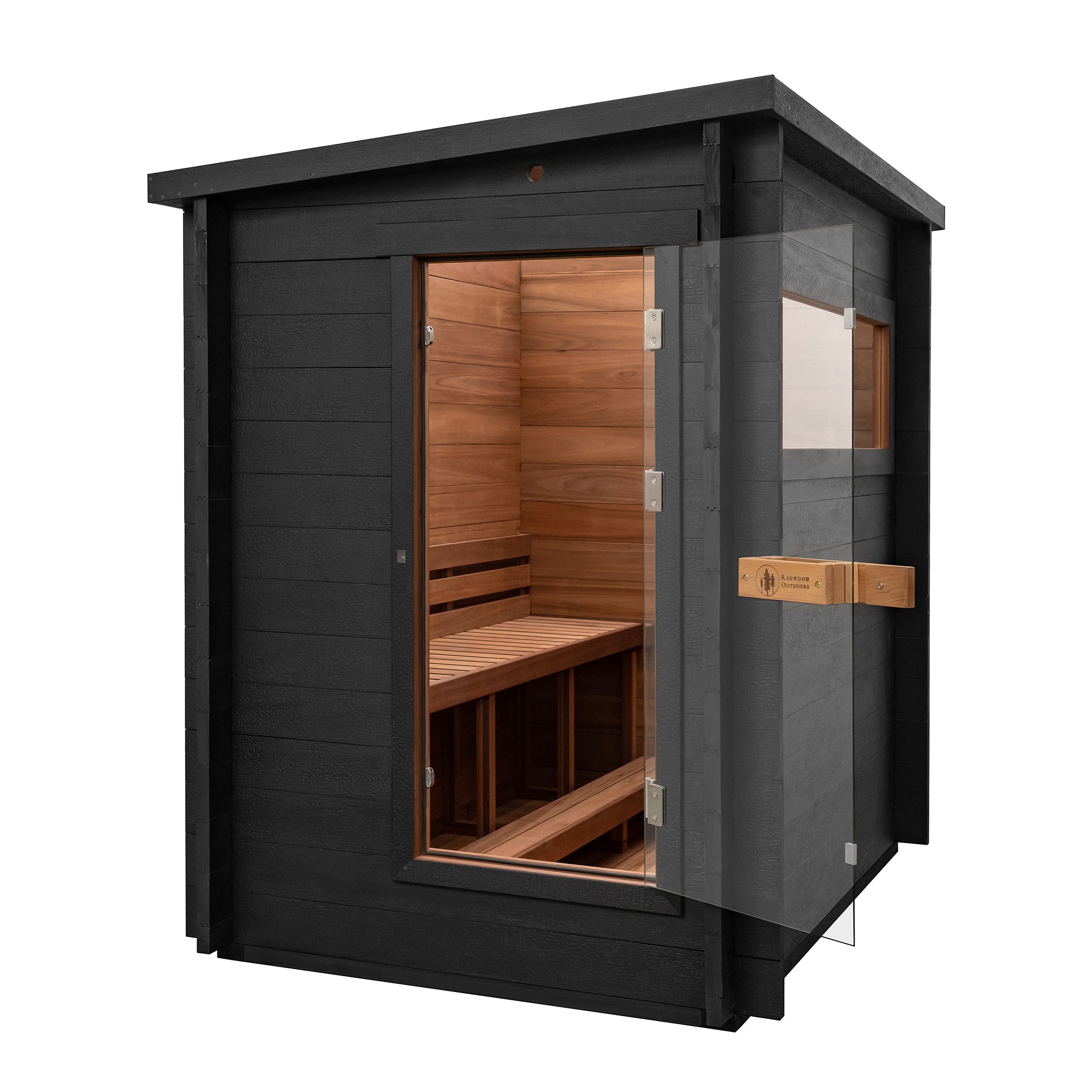 Redwood Outdoors 3-Person Oasis Outdoor Sauna SN-CBK-E3K001F