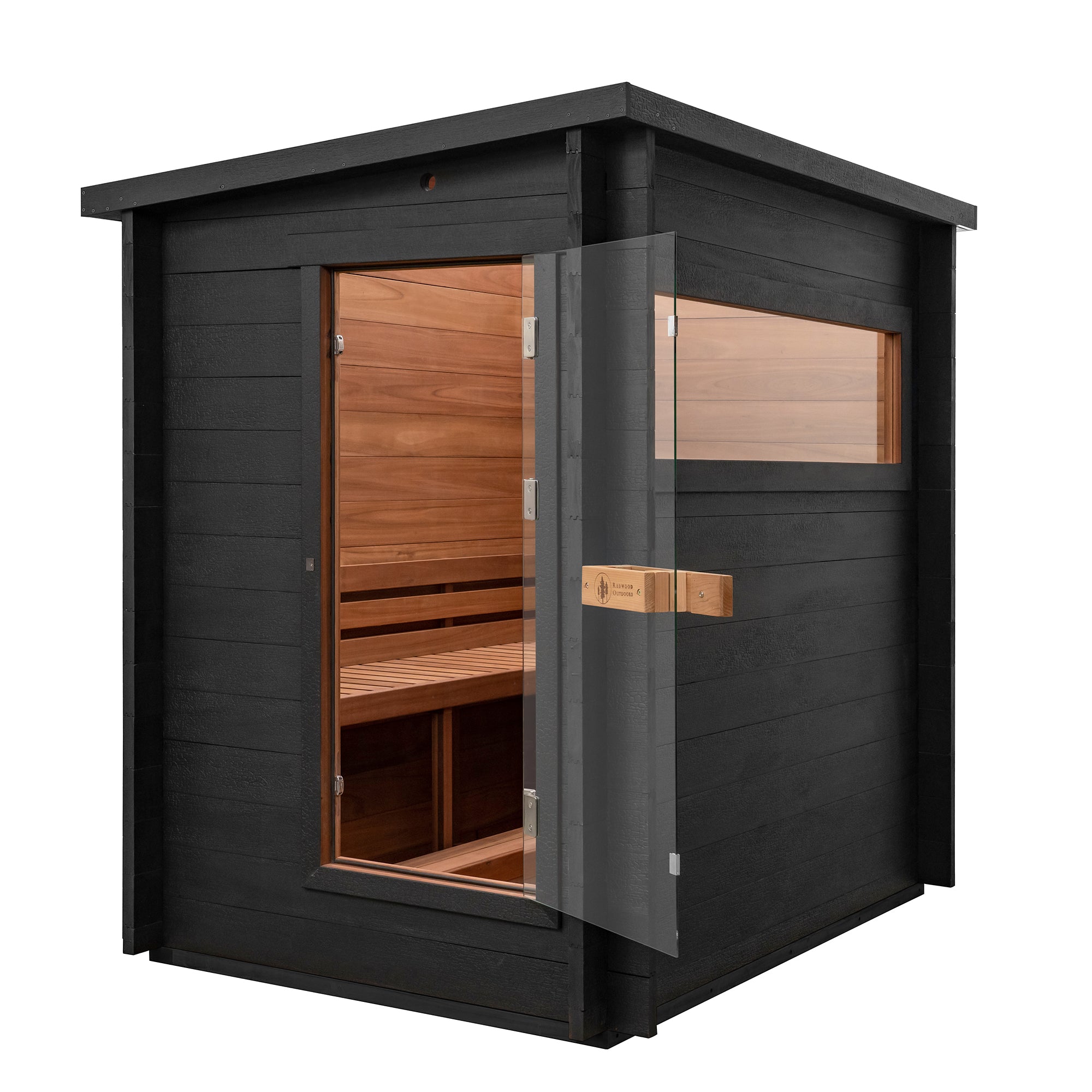 Redwood Outdoors 3-Person Oasis Outdoor Sauna SN-CBK-E3K001F