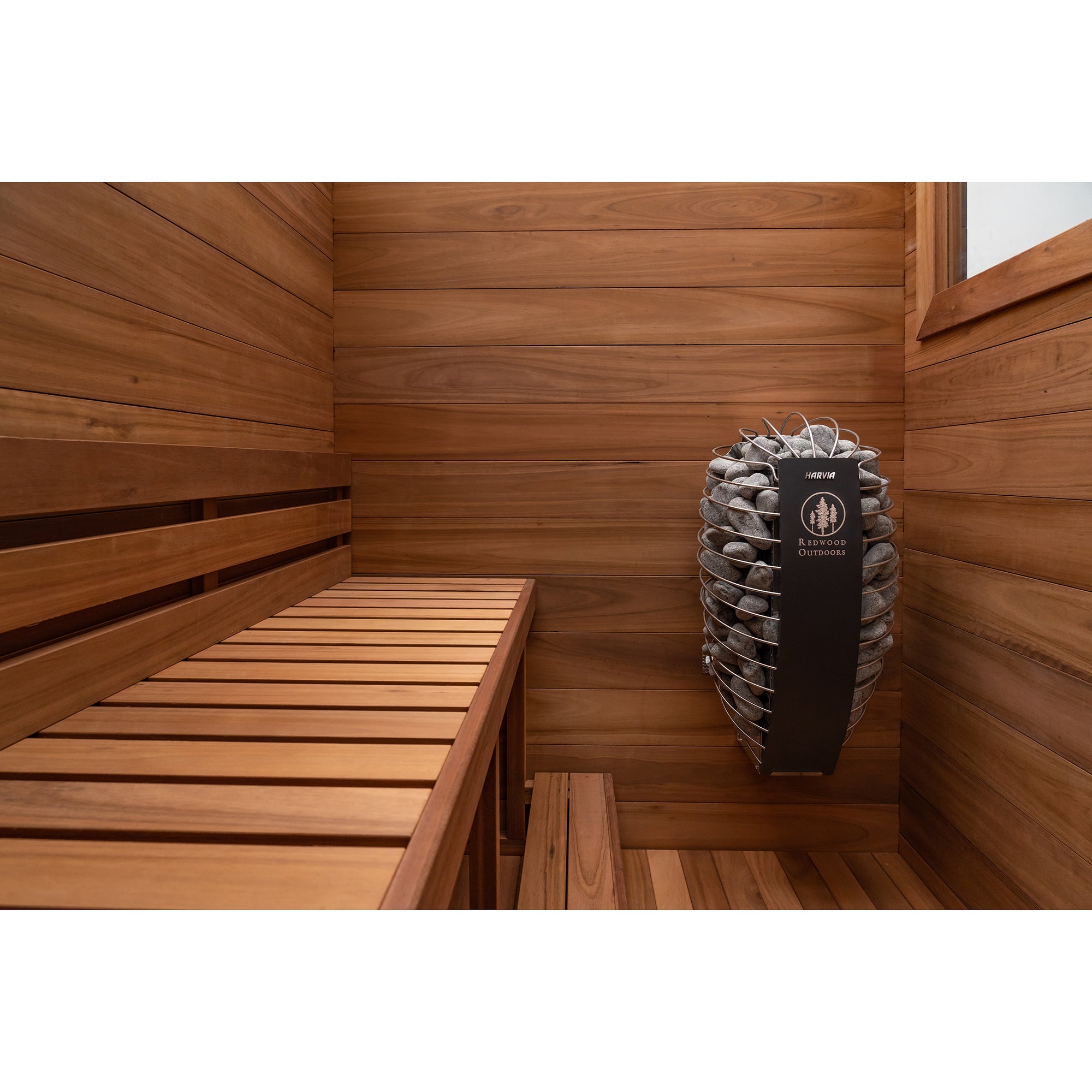 Redwood Outdoors 3-Person Oasis Outdoor Sauna SN-CBK-E3K001F