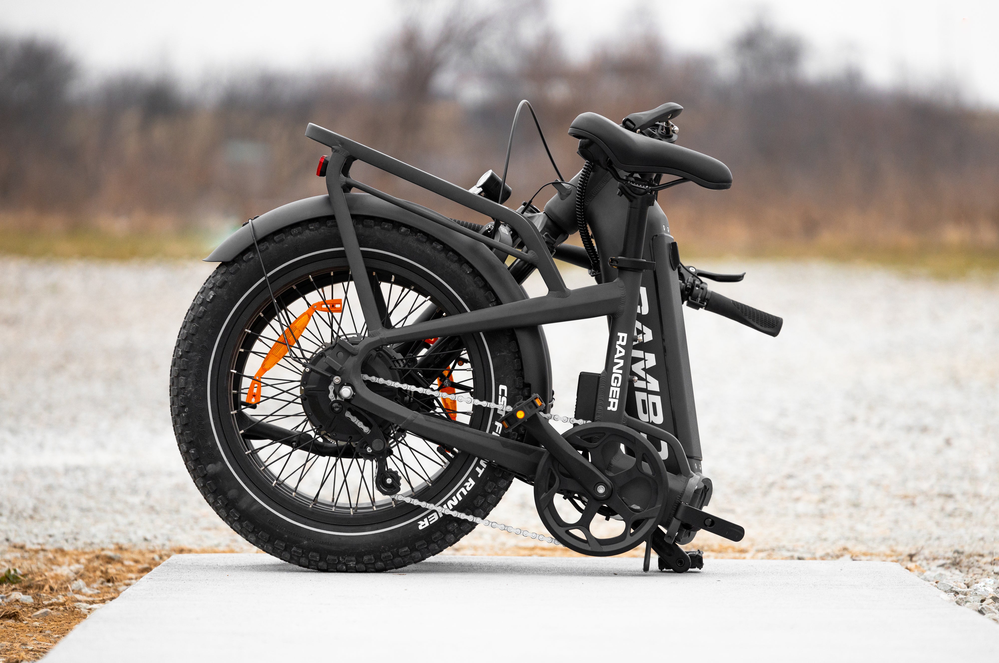 Rambo Bikes Ranger Folding Electric Bike RAN-BK