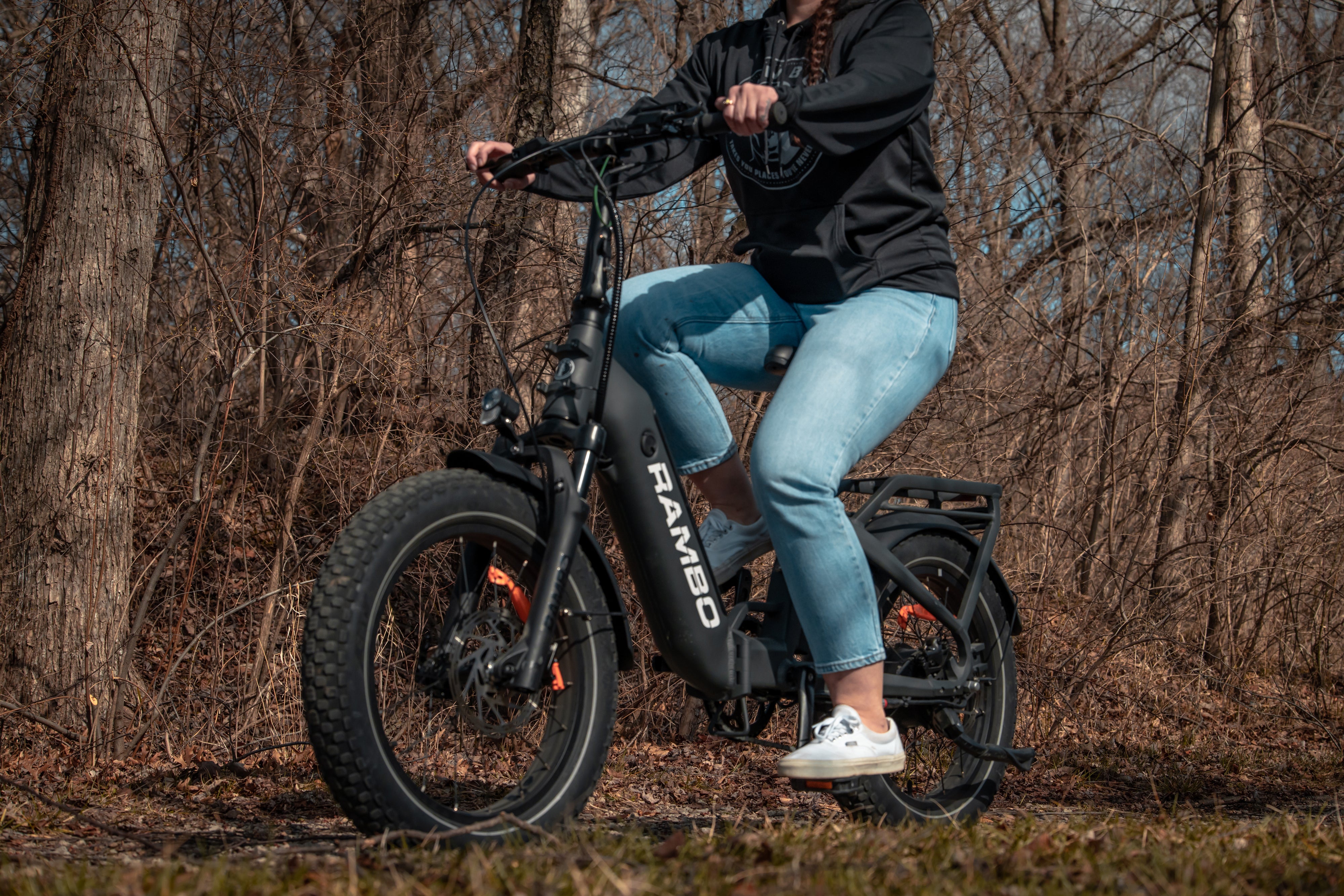 Rambo Bikes Ranger Folding Electric Bike RAN-BK