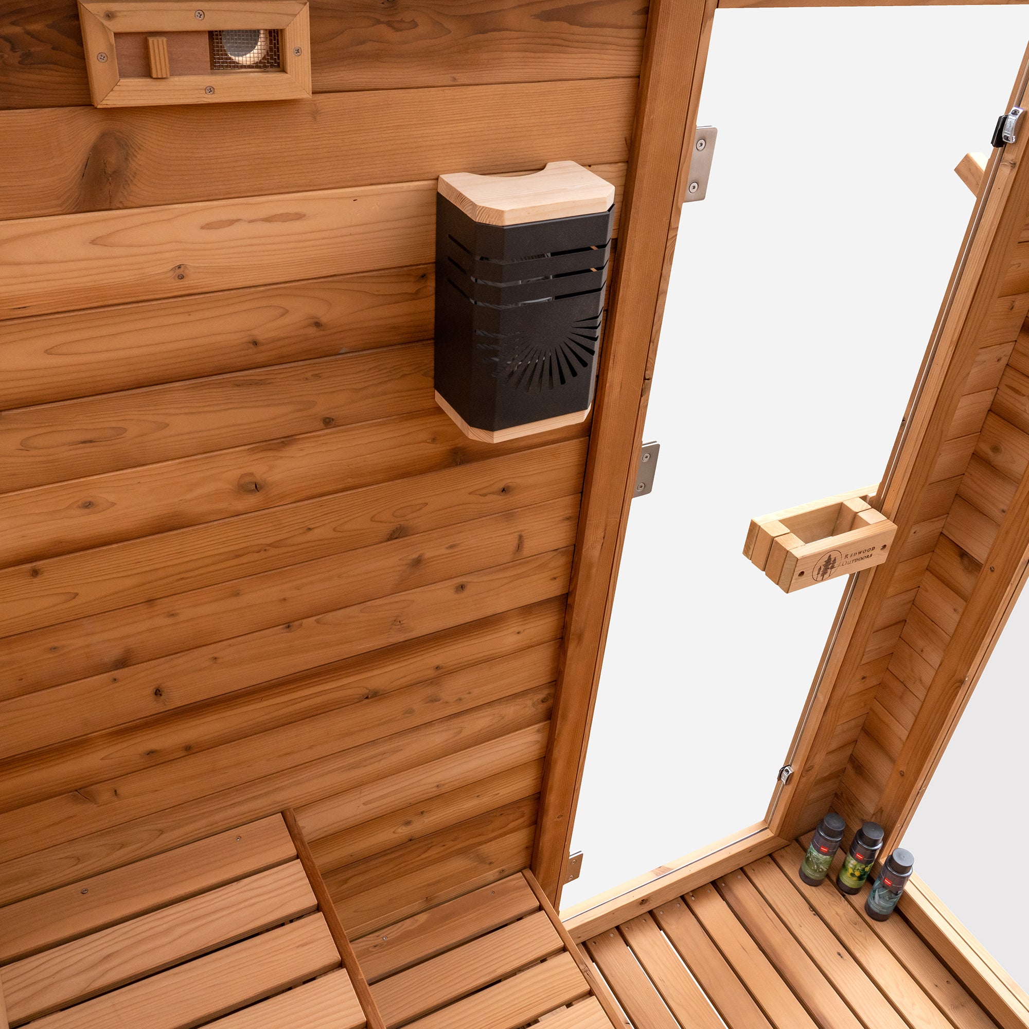 Redwood Outdoors 4-Person Sanctuary Indoor Sauna SN-IBU-H4K001F