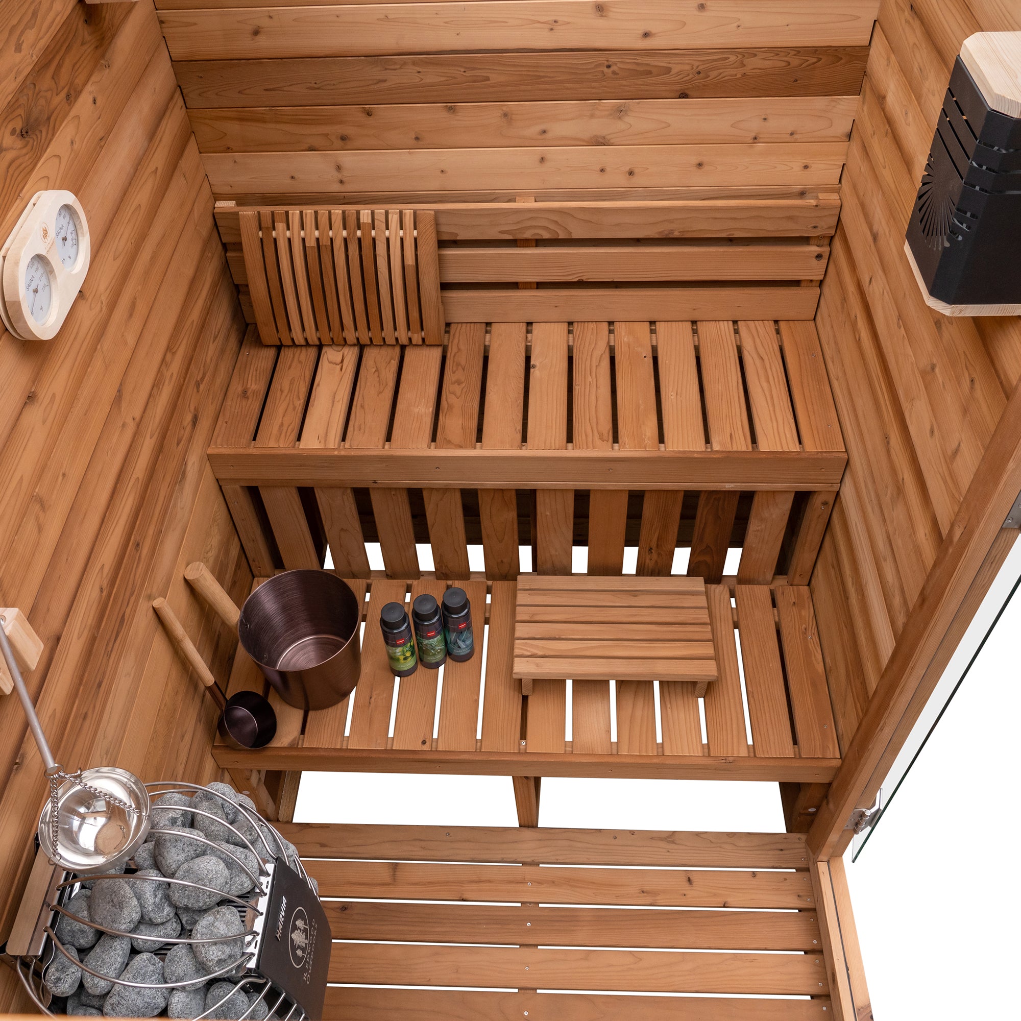 Redwood Outdoors 4-Person Sanctuary Indoor Sauna SN-IBU-H4K001F