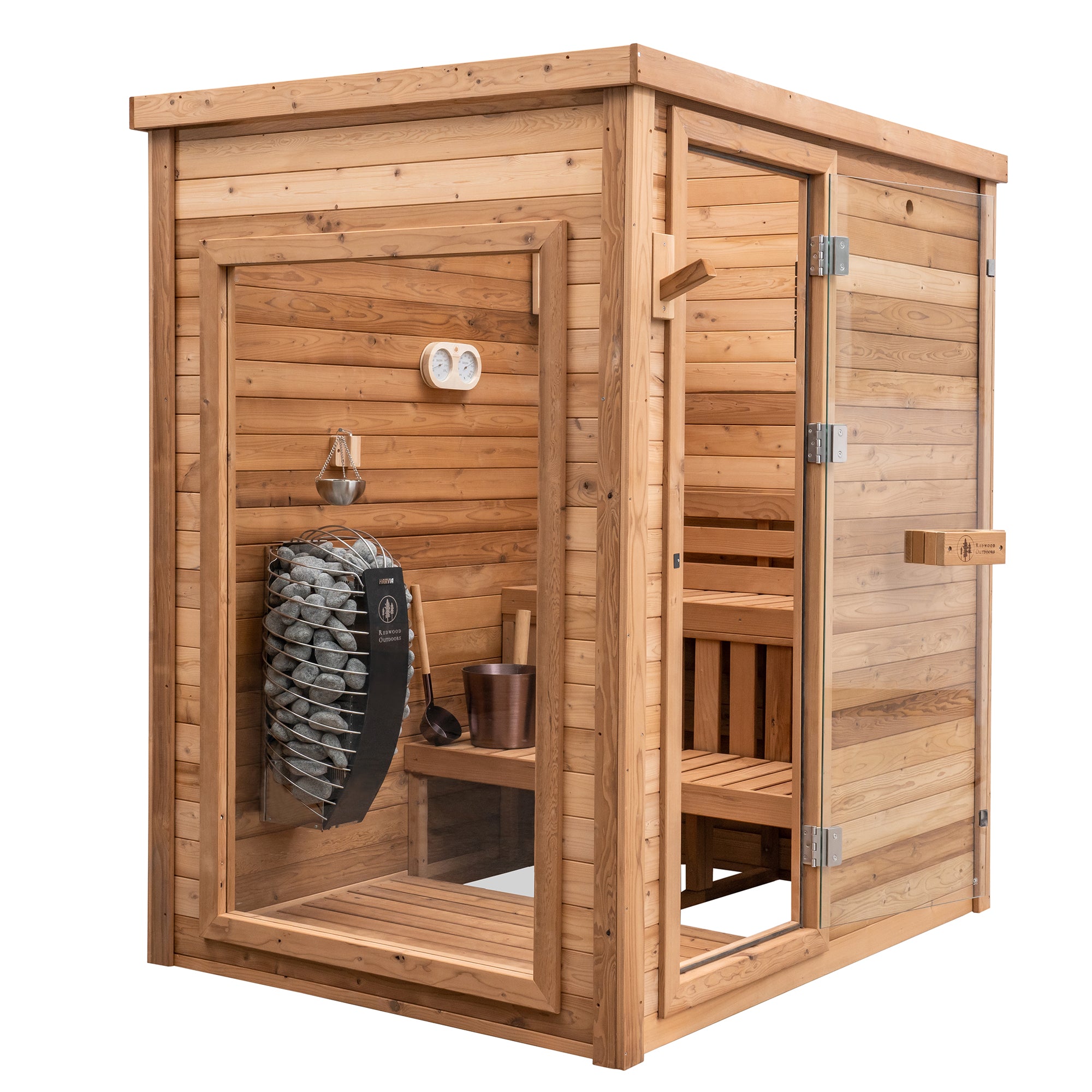 Redwood Outdoors 4-Person Sanctuary Indoor Sauna SN-IBU-H4K001F