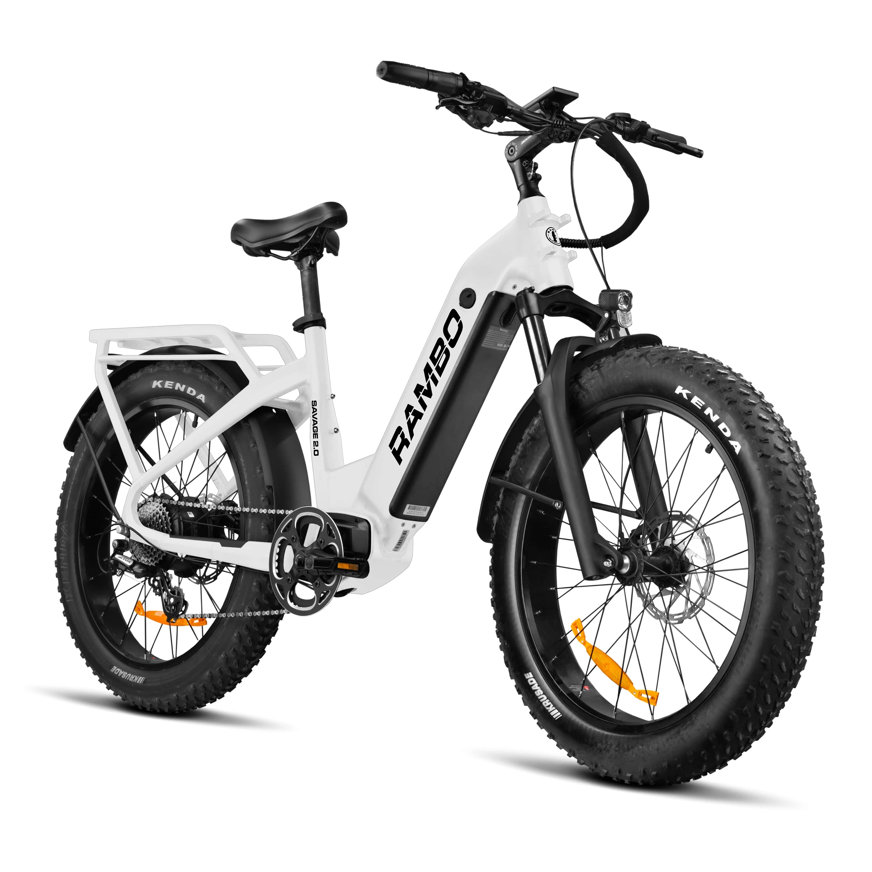 Rambo Bikes Savage 2.0 Electric Bike SAV2.0-WH