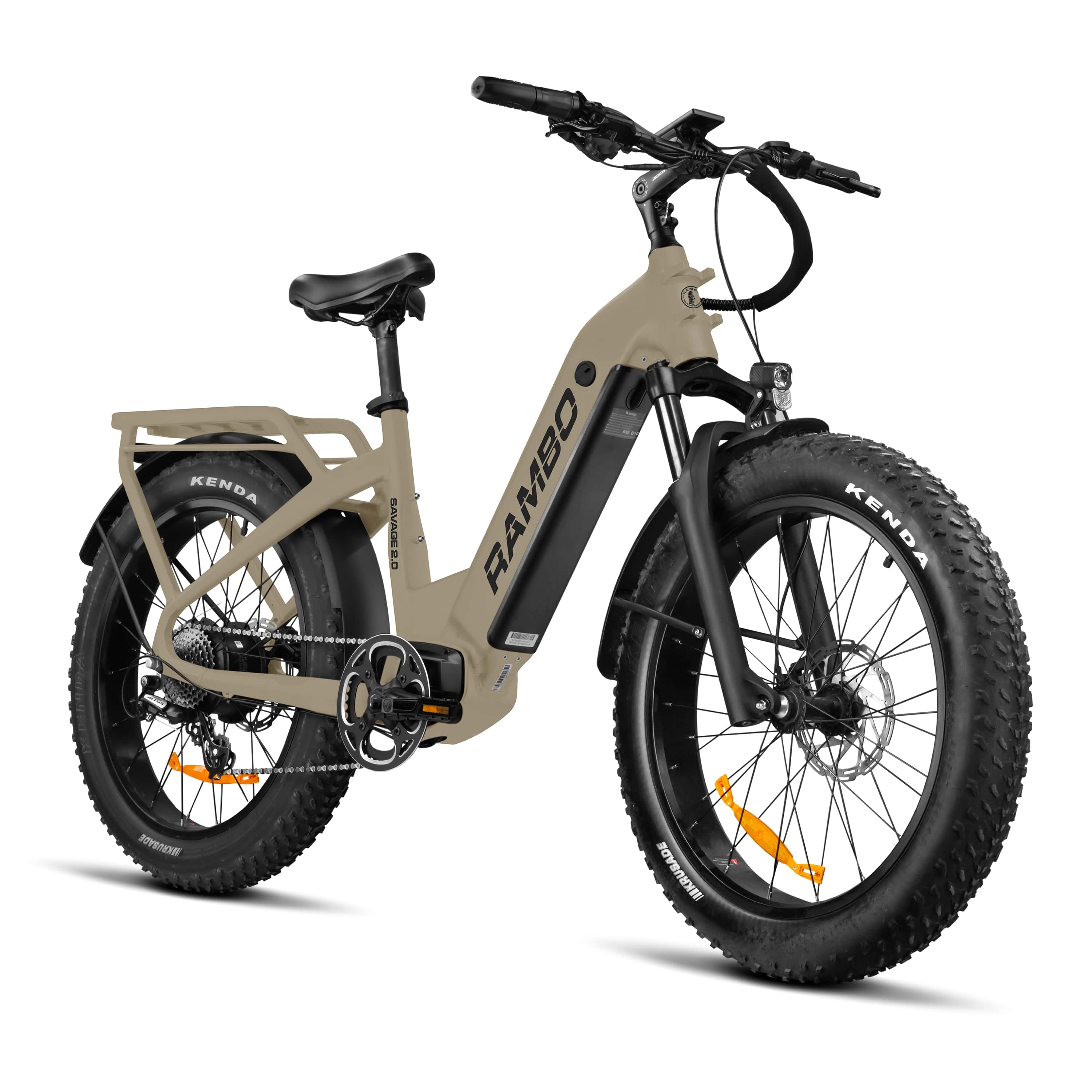 Rambo Bikes Savage 2.0 Electric Bike SAV2.0-WH