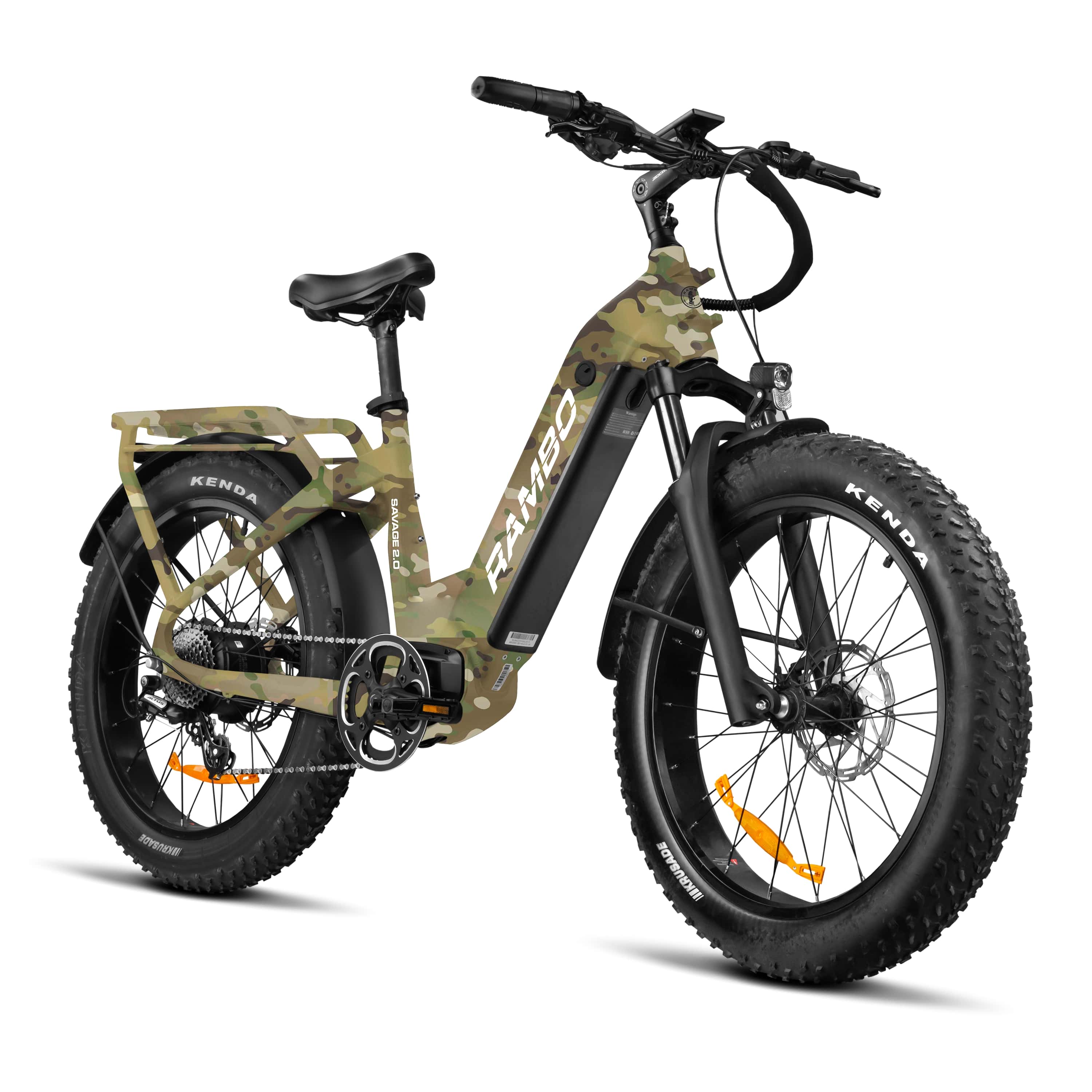 Rambo Bikes Savage 2.0 Electric Bike SAV2.0-WH