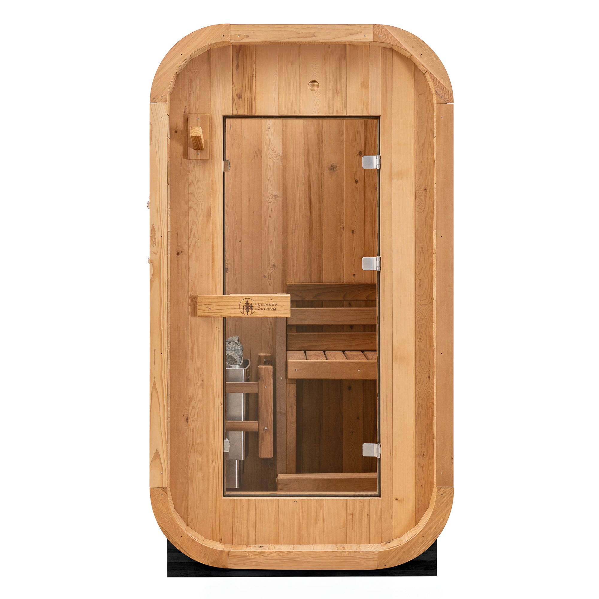 Redwood Outdoors 1-Person Solo Outdoor Sauna SN-QBU-H1K001F