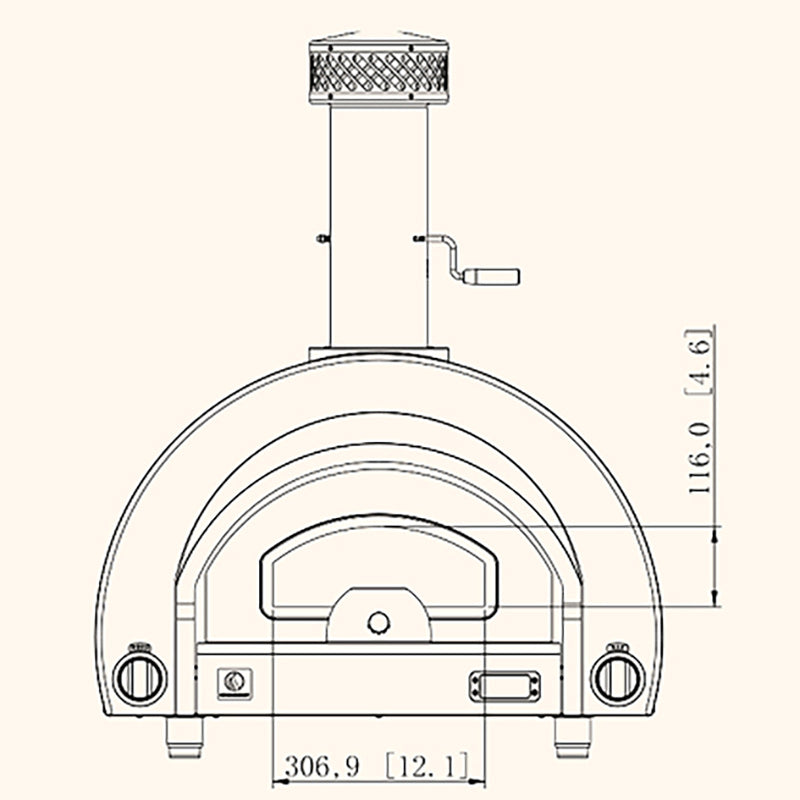 Summerset Hybrid Dual Fuel Pizza Oven