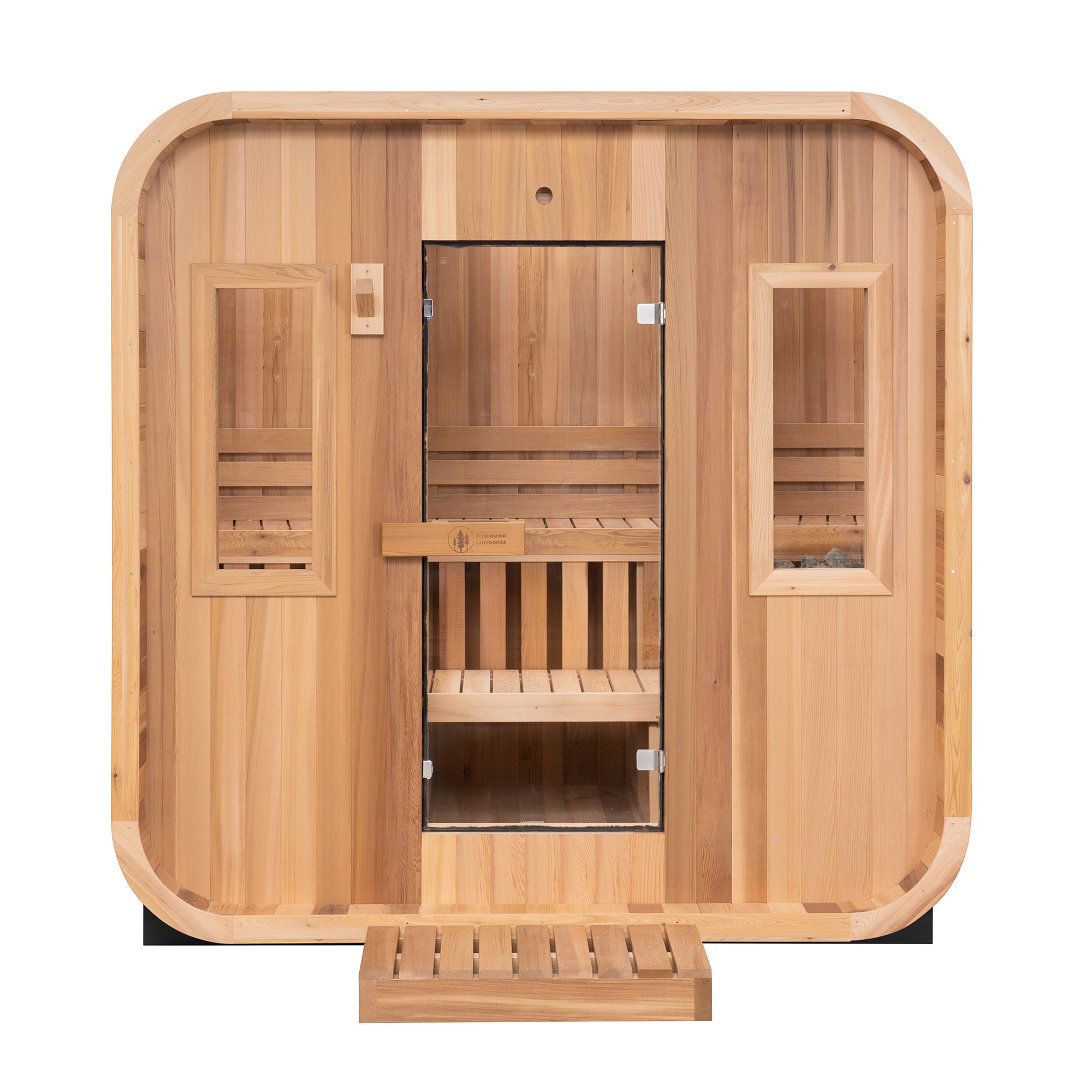 Redwood Outdoors 6-Person Summit Outdoor Sauna SN-QBU-H6K001F