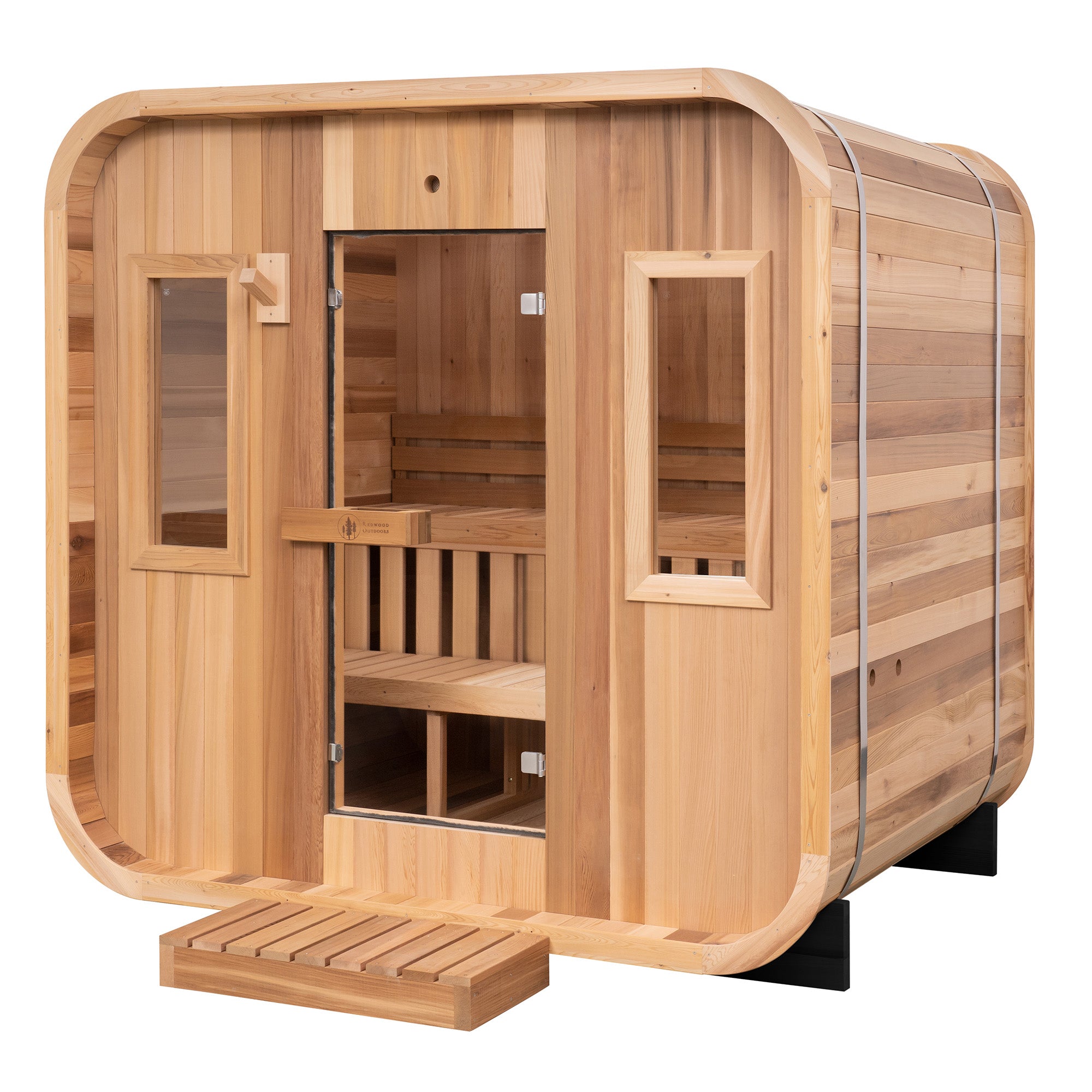Redwood Outdoors 6-Person Summit Outdoor Sauna SN-QBU-H6K001F