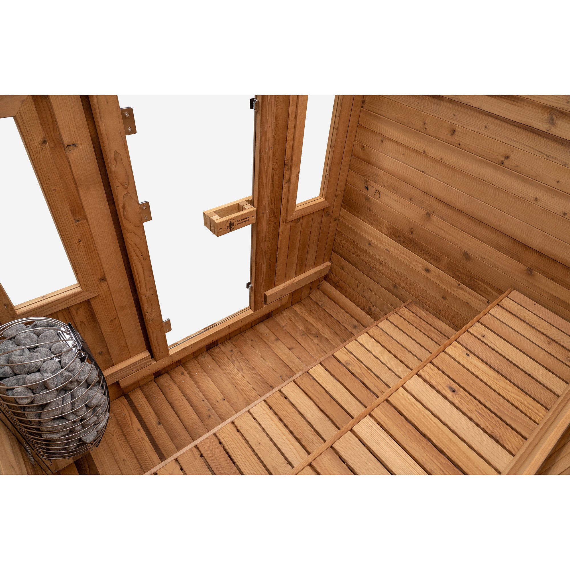 Redwood Outdoors 6-Person Summit Outdoor Sauna SN-QBU-H6K001F