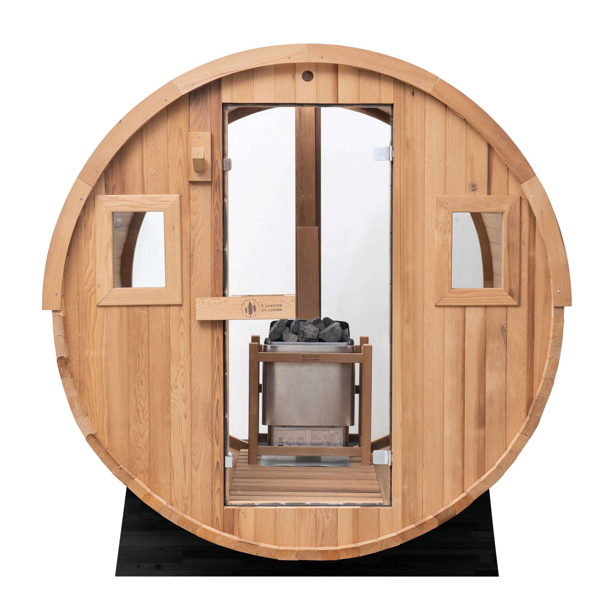 Redwood Outdoors 6-Person Vista Outdoor Sauna SN-BWU-H6K001F