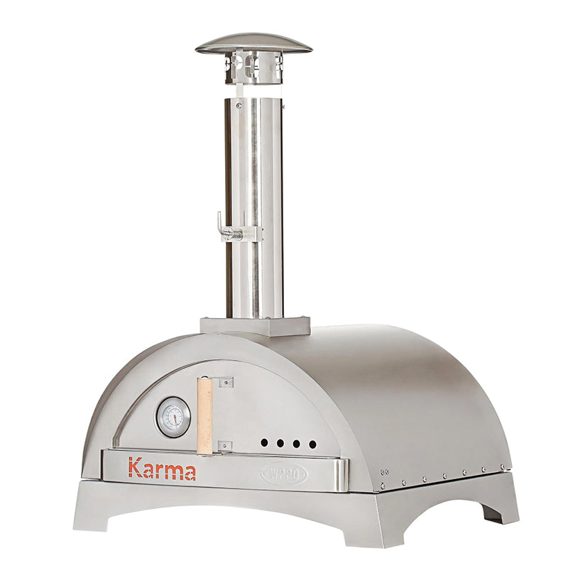 WPPO Karma 25" Stainless Steel Wood Burning Pizza Oven