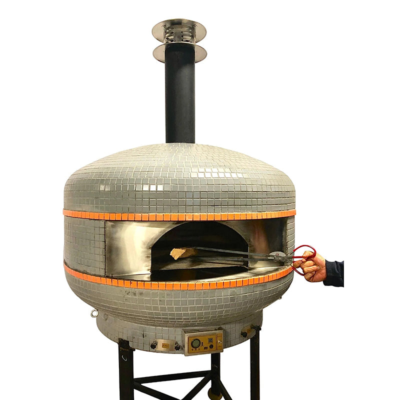 WPPO PRO Lava 28" Digital Controlled Wood Burning Pizza Oven