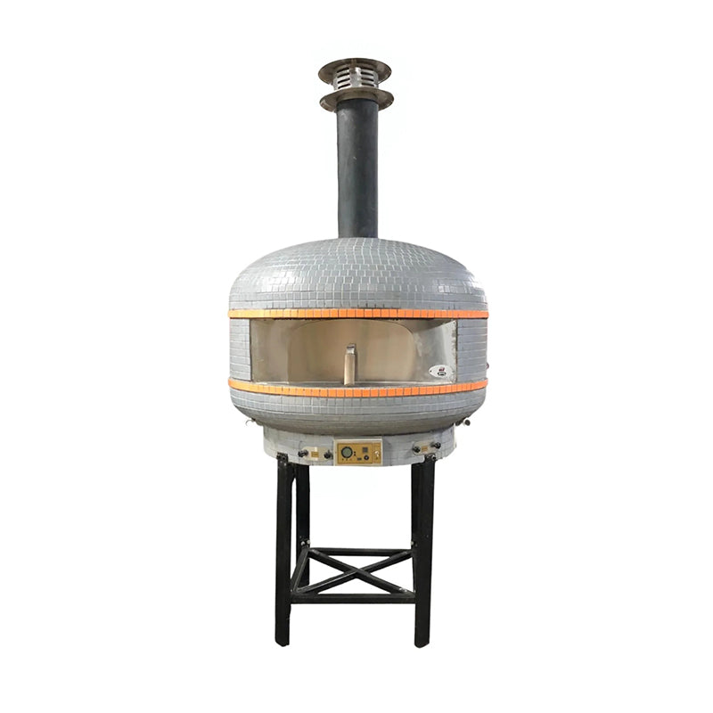 WPPO PRO Lava 40" Digital Controlled Wood Burning Pizza Oven